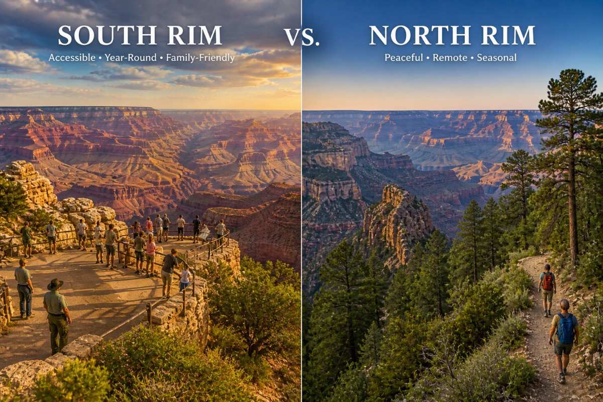 Grand Canyon(South Rim) (North Rim)