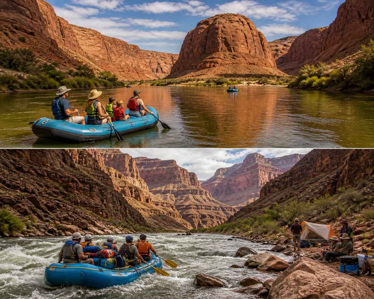 Rafting (Horseshoe Bend / Grand Canyon)